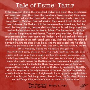 The Tale of Esme_Tamr